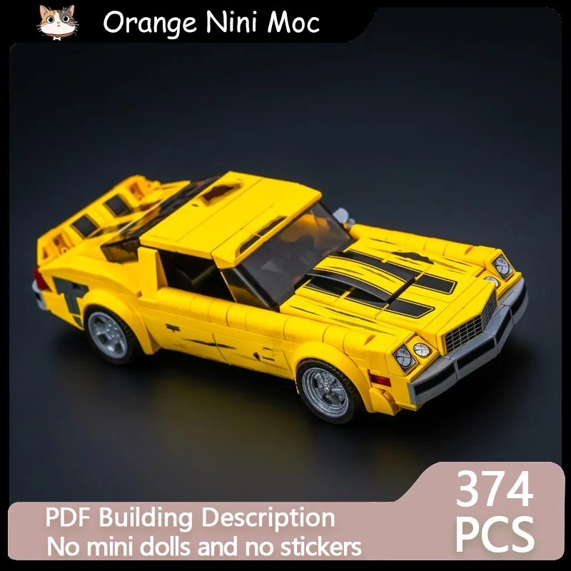 

City Car Speed Racing Model MOC Building Bricks Sportscar BigBee Modular Technology Gifts Holiday Assemble Children Toys Suit