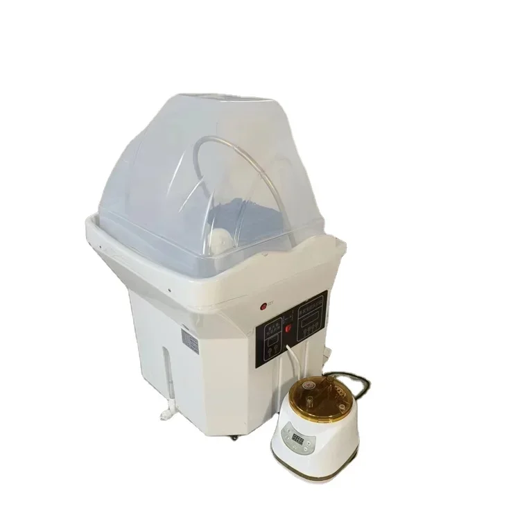 

Kisen Portable Shampoo Bowl with 60L Water Tank Bucket Hair Portable Sink Adjustable Headrest Shampoo Chair With Head Therapy