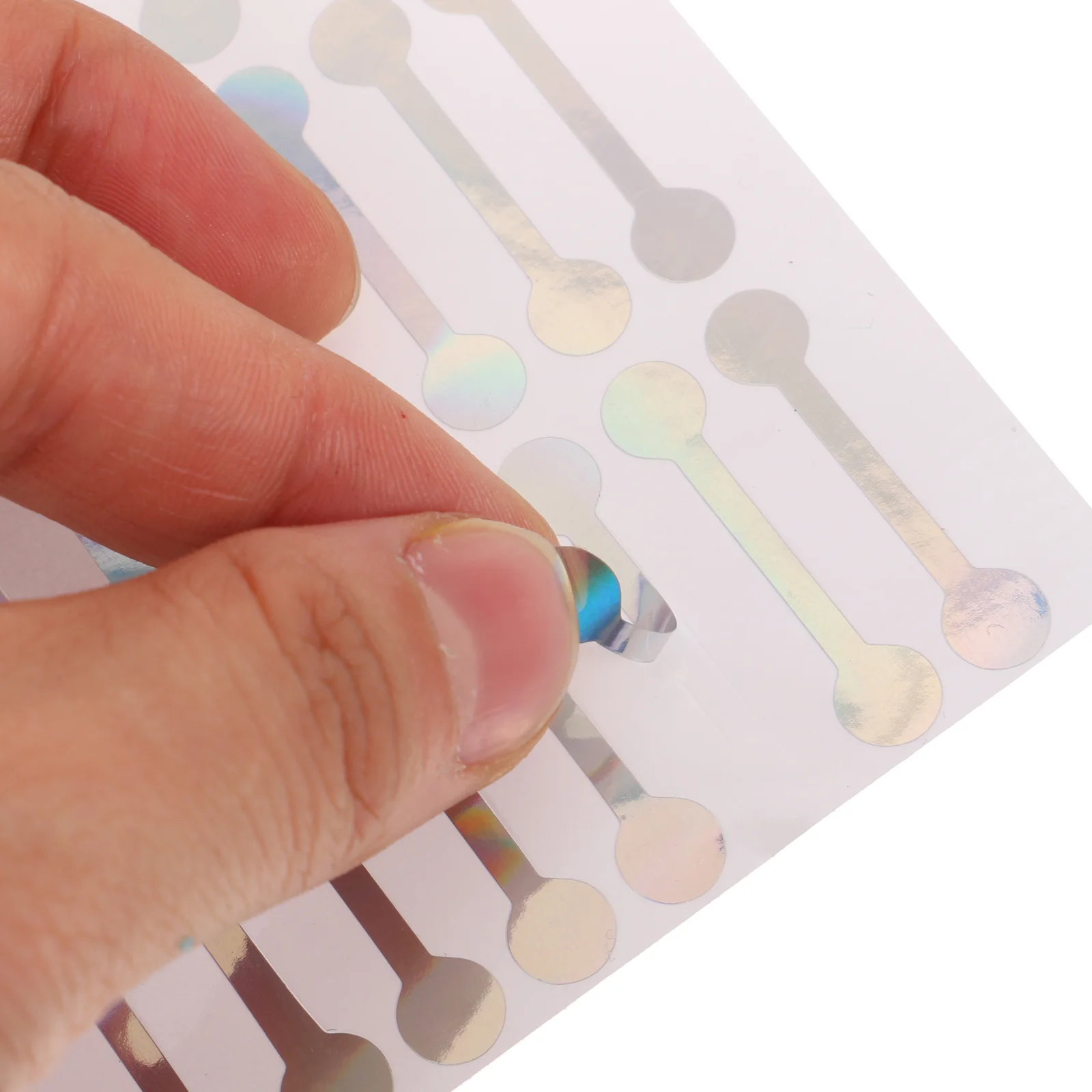 500 Pcs Sealing Stickers Adhesive Decal Markers Box Strip Shape Labels Pvc Number