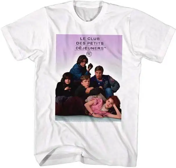 The Breakfast Club DEJEUNERS Herren T-Shirt Classic Movie