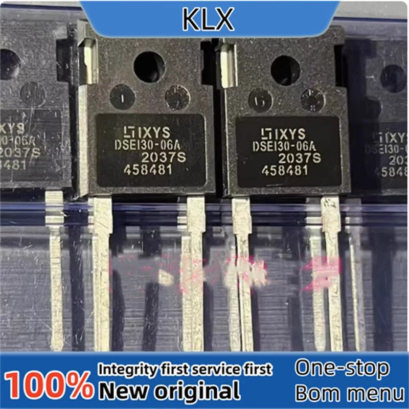 5PCS DSEI30-06A 100% Original genuine  DSEI30-06 Fast Recovery Diode 30A/600V DSE130 TO-247