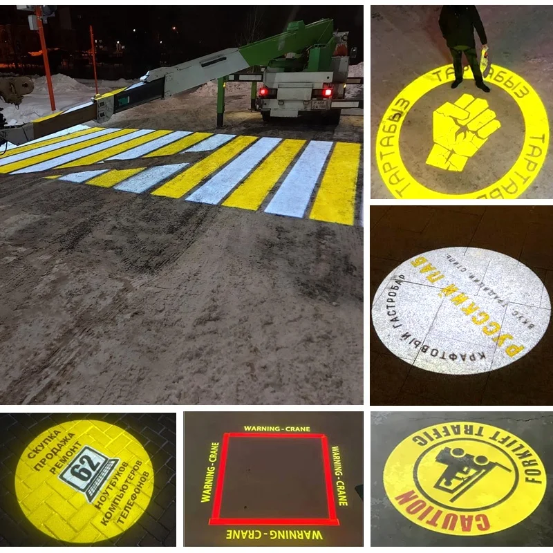 300W 옥외 지도된 영사기 방수 고해상도 영사기 외부 조명