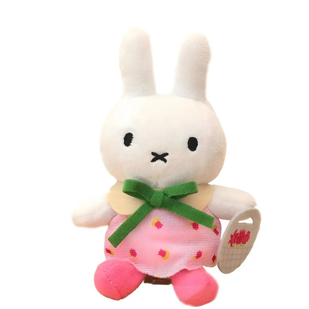 Breloczek Miffy Śliczna Dziewczynka Klucz do Domu Plecak Kreskówka Pluszowa Lalka Zawieszka Kawaii Kreatywna Lalka Dziecięca Prezent Urodzinowy dla Dziewczynki