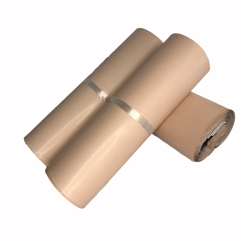 New Degradable Envelope Courier Storage Bag Apricot Express Clothes Mailer Mailing Parcel Biodegradable Shipping Delivery Bag