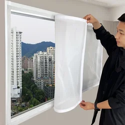Custom size home decoration Magic self-adhesive screen window mesh Mosquito-proof window door curtain Mosquito nets for windows