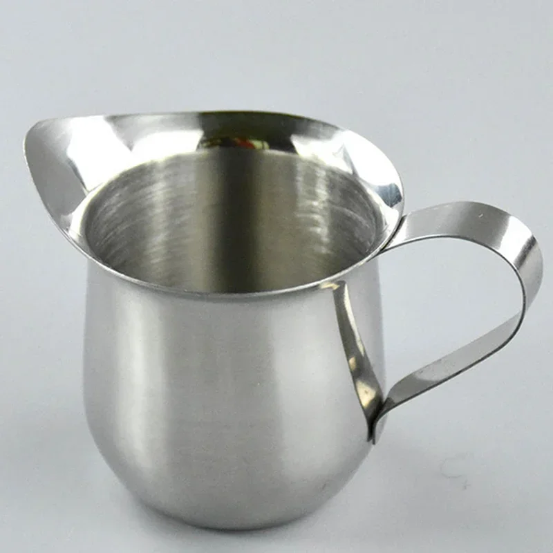 Stainless Steel Milk Frothing Pitcher, Barista Craft, Latte, Cappuccino, Cream Cup, Frothing Jug, Waist Shape Cup