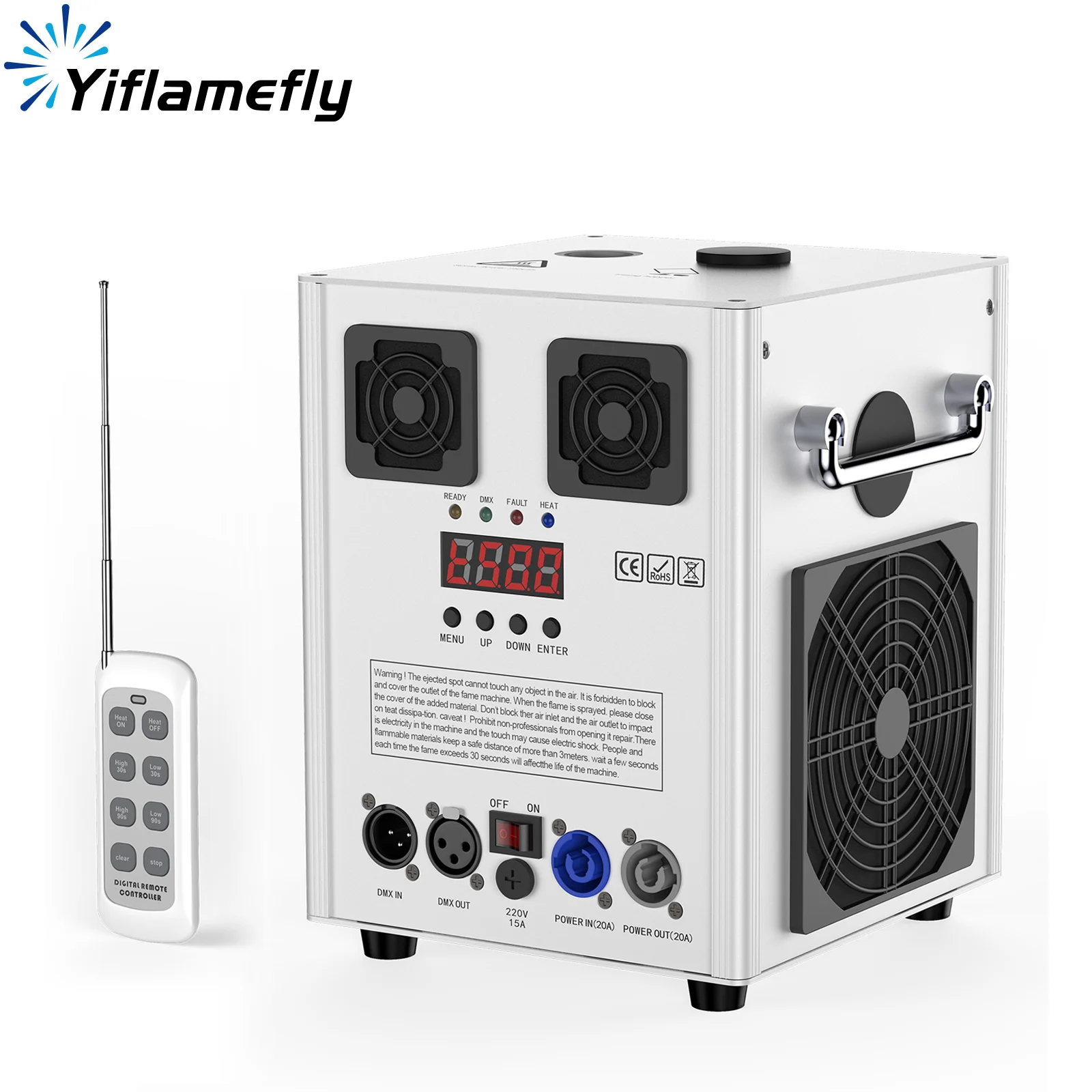 

Yiflamefly 700 Вт электронная машина холодной искры с дистанционным управлением и DMX сценическое оборудование машина со специальными эффектами для свадебной вечеринки