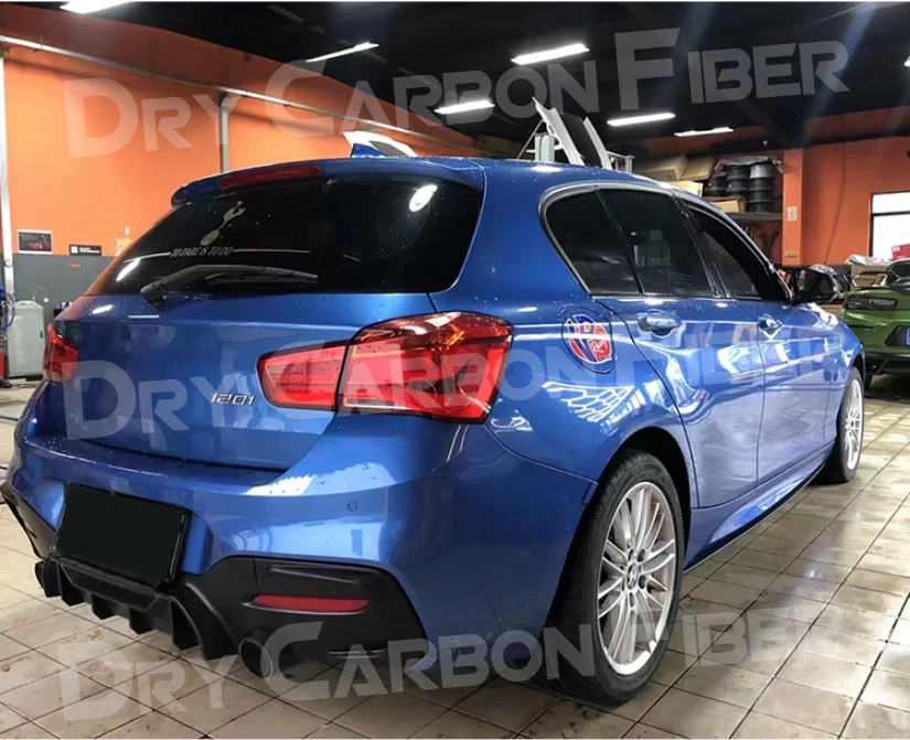 

Диффузор-спойлер JCYECF под карбон для заднего бампера BMW 1 серии F20 M Sport M135i M140i 2015-2018