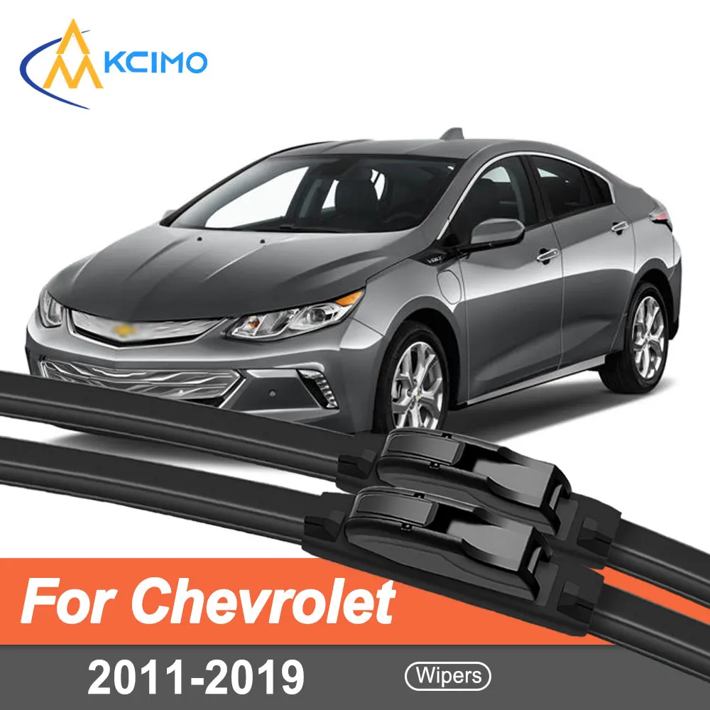 

2-Pack Chevrolet Volt Wiper Blades 2011-2019 Silent Design Anti-Tangle Windshield Blades Front Window Accessories