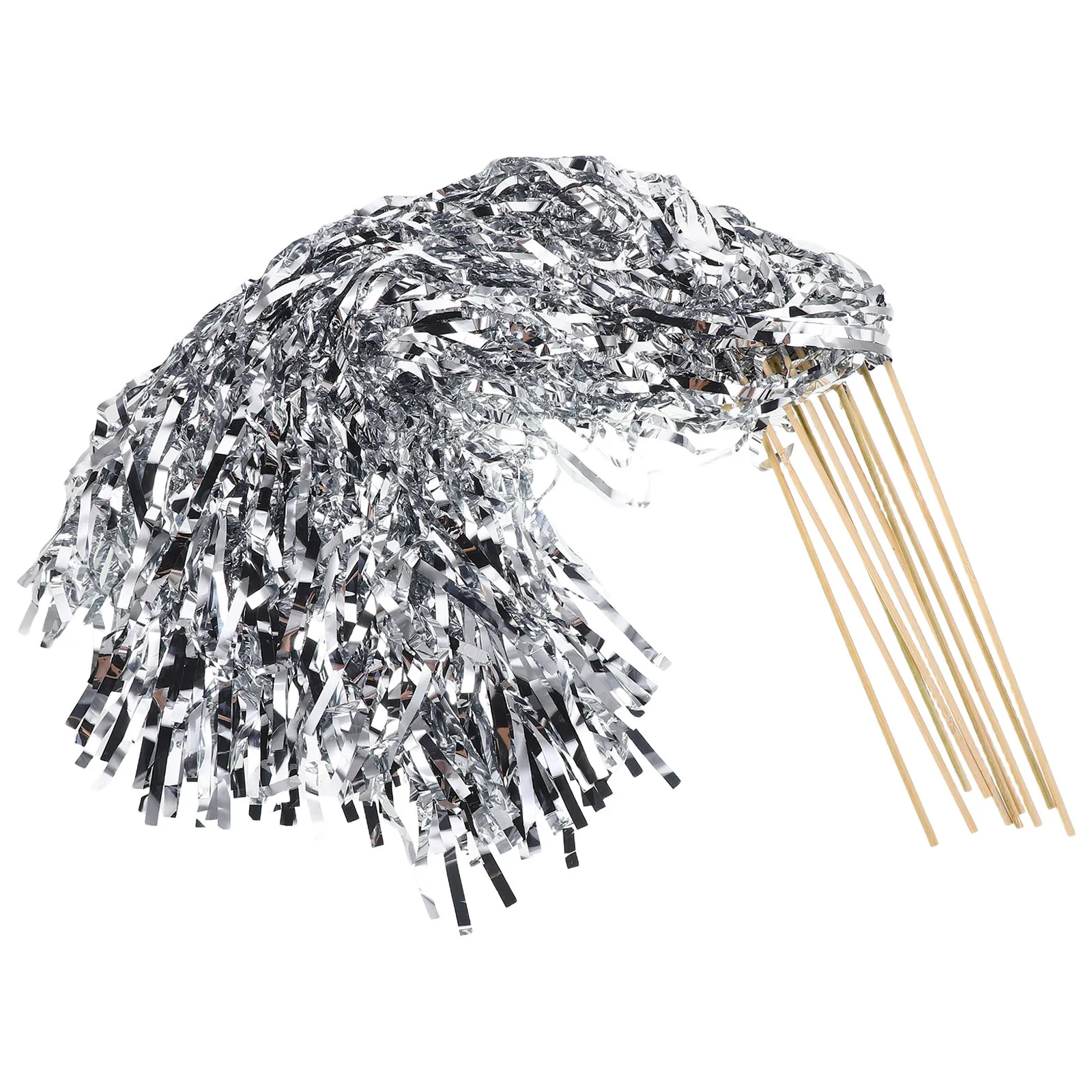 

10Pcs LED Fairy Wands Light Up Wedding Glow Sticks Ribbon Streamers Wedding Send Off Party Wands LED Light String Fairy Wand