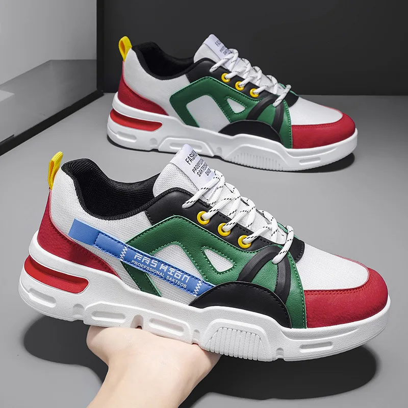 

Men's Shoes 2026 New Fashionable Casual Shoes Breathable Soft Soled Sports Shoes Versatile Trendy Sneakers Zapatillas Comodas