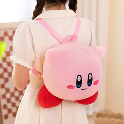 New Anime Kawaii Star Kirby Handbag Cute Backpack Soft Game Dolls Toys For Children Birthday Gifts