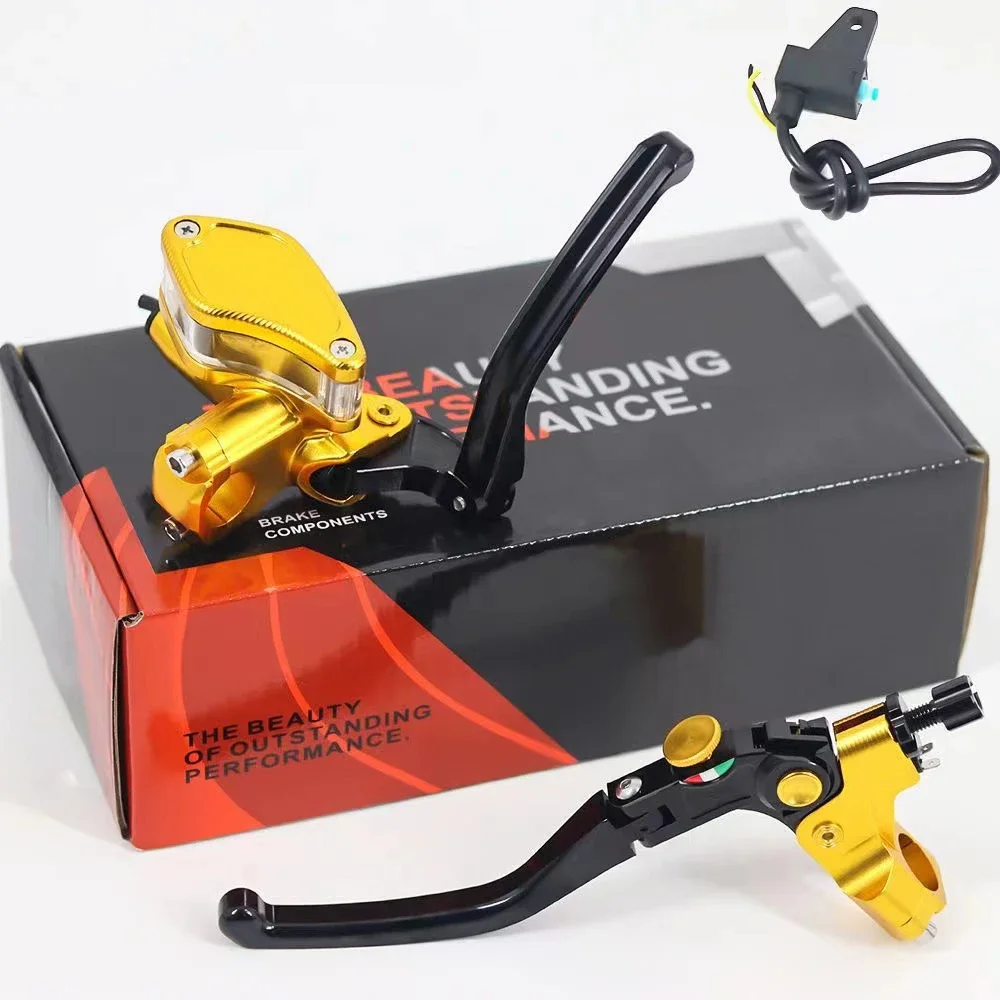 

12.7RCS Motorcycle CNC Hydraulic Master Cylinder Brake Clutch Lever 22mm for Honda Yamaha Kawasaki Suzuki Ducati Dirt Pit Bike