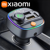 Xiaomi FM Transmitter Bluetooth 5.3 Hands-Free Car AUX Radio Modulator MP3 Player with Fast Charging Adapter Auto Accessories