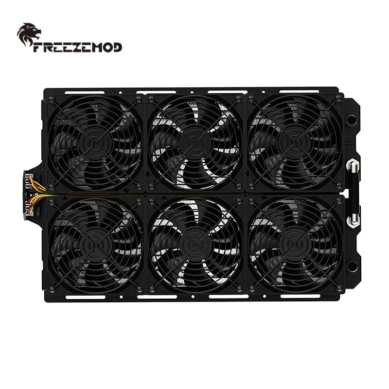 Внешний кронштейн радиатора FREEZEMOD для двойного водяного охладителя 360 с концентратором порта постоянного тока толщиной 3 мм, держатель из алюминиевого сплава BJ-360