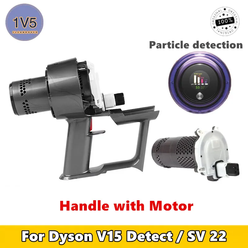 

Original Motor for Dyson V15 SV22 Detect Vacuum Cleaner Switch Assembly Included Main Body Motor Host Handle Engine Accessories