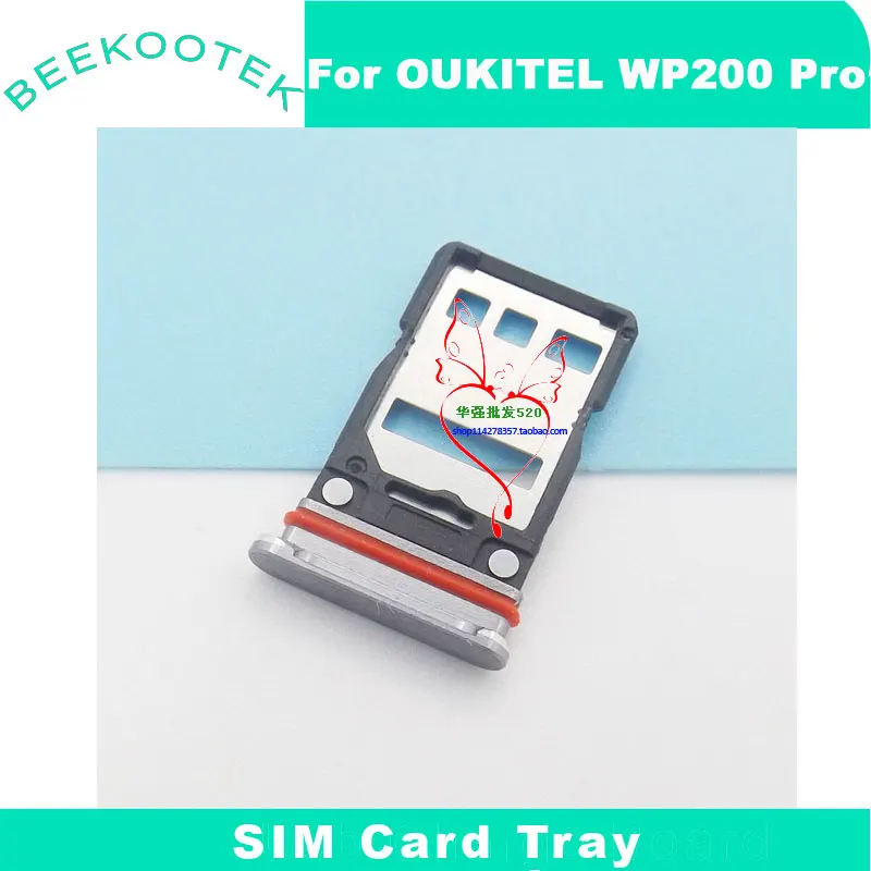 New Original OUKITEL WP200 Pro SIM Card Tray SIM Card Holder Tray Card Slot Adapter Accessories For OUKITEL WP200 Pro Cell Phone view 3
