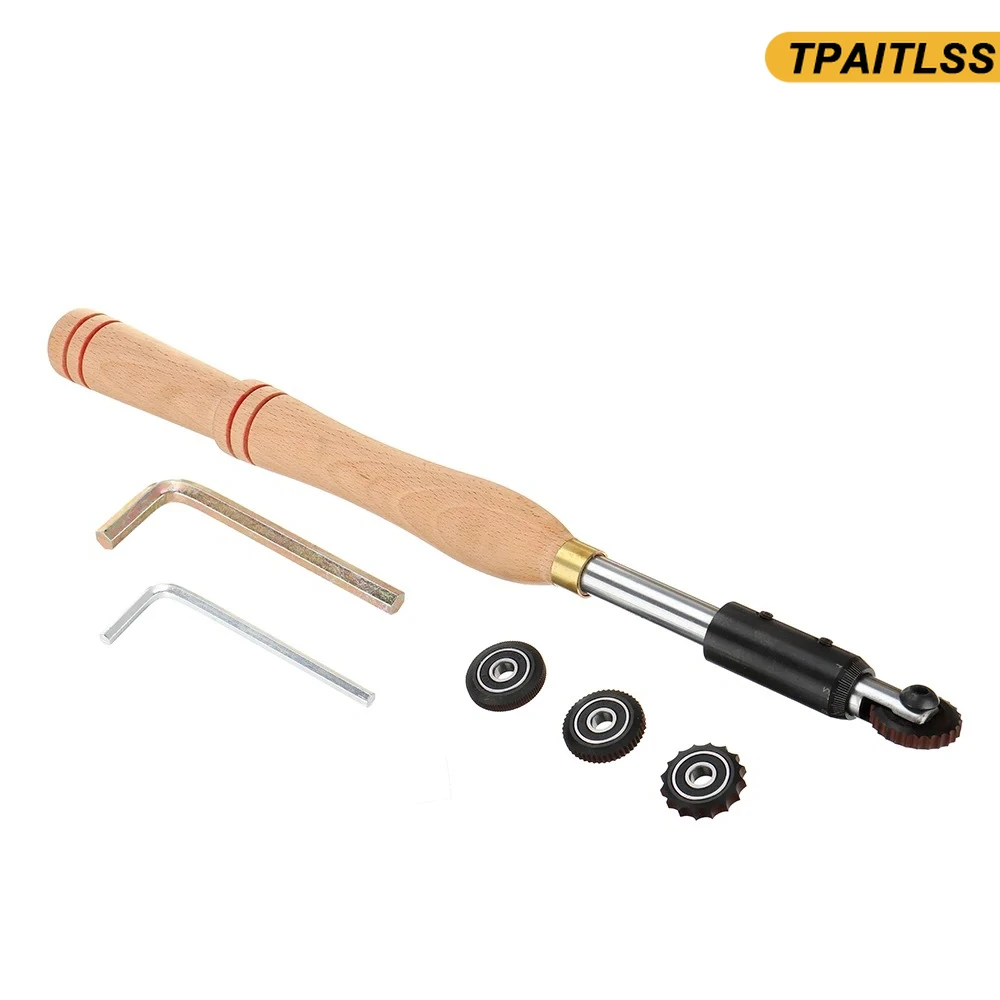 New Texture Wood Turning Tool Thread Sprail Wood Turning Tool Texturing and Spiralling System Woodworking Tools