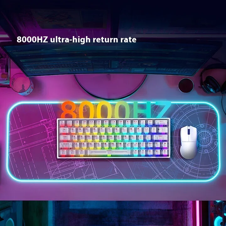 Klawiatura mechaniczna IROK ND63 Max ND63 Ultra ND68 Pro Gaming, układ 60%, magnetyczne przełączniki, RT0.001mm, 8K, opóźnienie 0.125ms, przewodowa klawiatura dla graczy