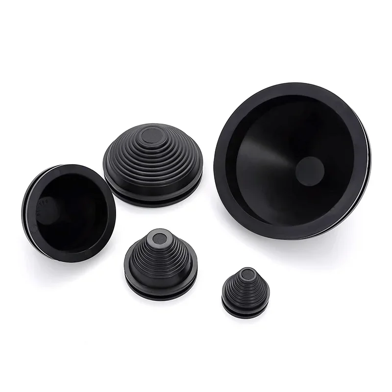 Hongtu 10 ~ 80 мм черная резиновая защитная катушка типа башни, защелкивающаяся втулка, уплотнительное кольцо, защитное кольцо, уплотнительная крышка, защитное кольцо для провода
