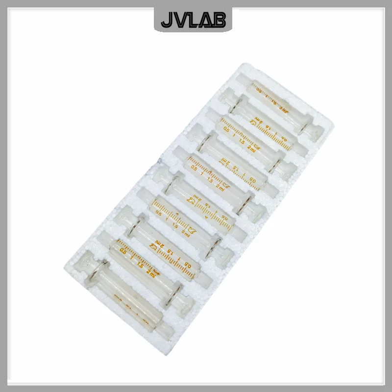 Glass Syringes Glass Sample Extractor Lab Glassware Glass Injector 1ml/5ml/10ml/20ml/30ml/50ml/100ml/120ml Standard Caliber 4mm