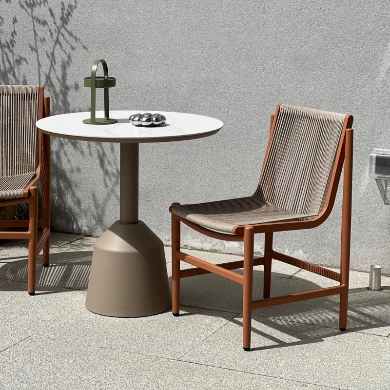 

Outdoor leisure rattan sofa chair creative coffee table villa outdoor furniture balcony simple wind personalized rattan