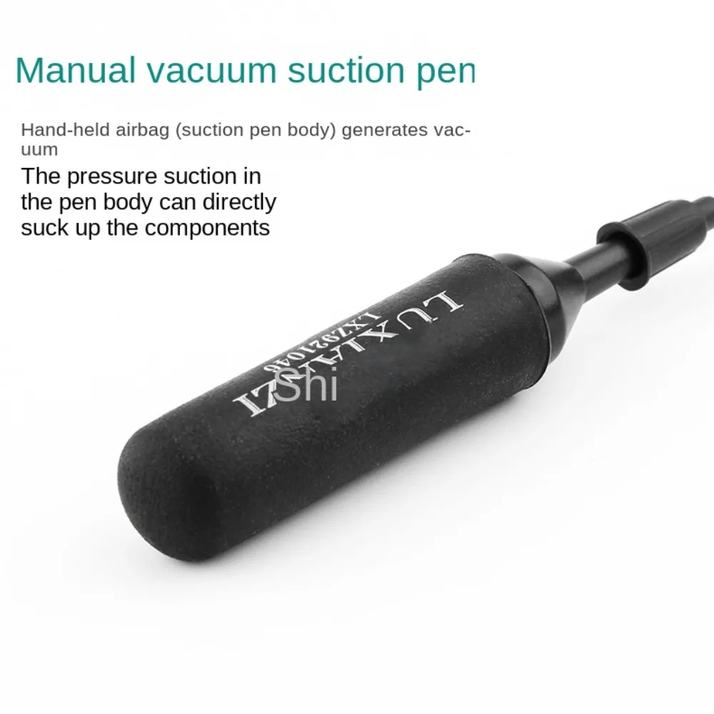 

Replaceable Antistatic Remover Tweezers Pick Up Tool Solder Desoldering ​Sucking Pen Vacuum Suction Pen Kit Welding Tools