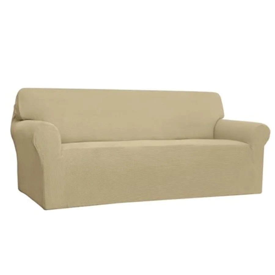 

Чехол для дивана на 4 места, 1-секционный, эластичный, с мягкой подкладкой и эластичным низом, из полиэстера и спандекса, для защиты мебели.