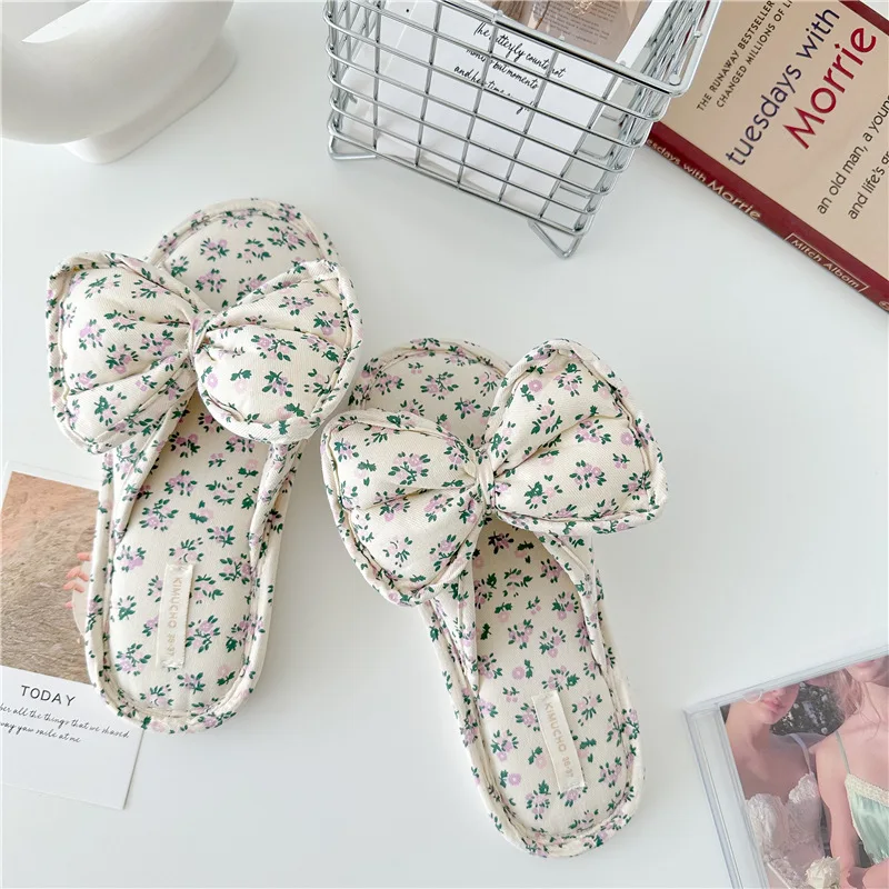 New Spring Summer Women Slippers Cotton Indoor House Home Bedroom Women Shoes