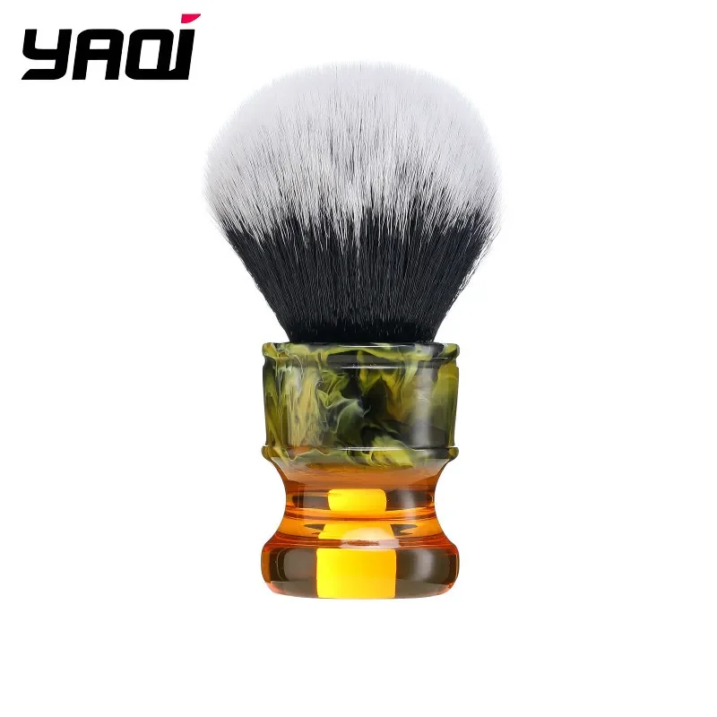 2026 24MM Men Resin Handle Synthetic Fibre High Quality Wet Shave Brushes Yaqi Sagrada Familia Black/White Tuxedo