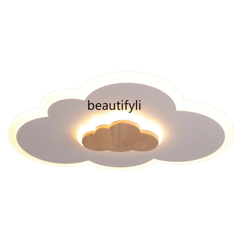 

LBX Children's Room Light Led Creative Cloud Light Bedroom Light Nordic Boy Aircraft Light