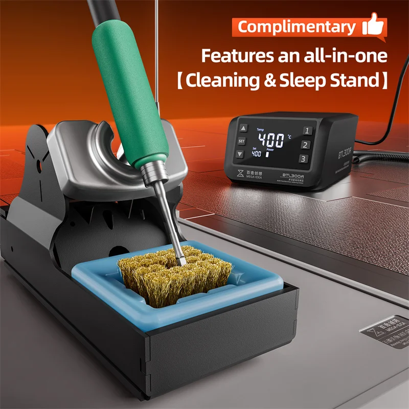 

Qianli MEGA-IDEA BTL300A Multifunctional Linear Soldering Station Handle Compatible with C115/210/245 Welding Rework Station