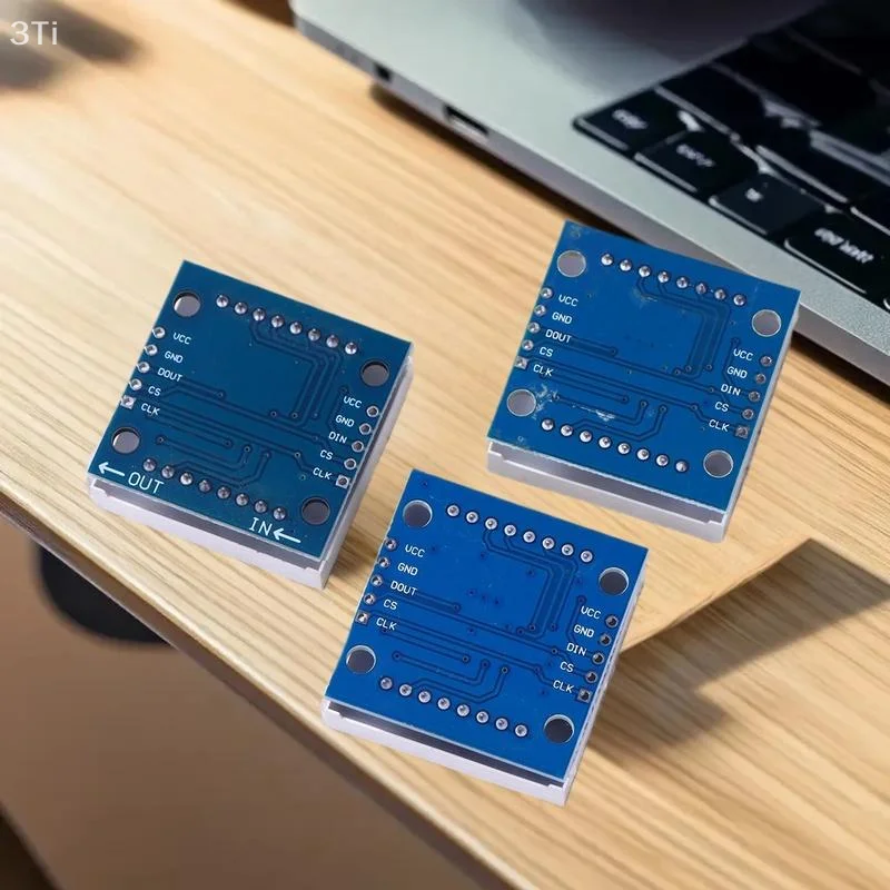 1 قطعة وحدة LED MAX7219، تدعم برنامج تشغيل MCU والتحكم المتتالي