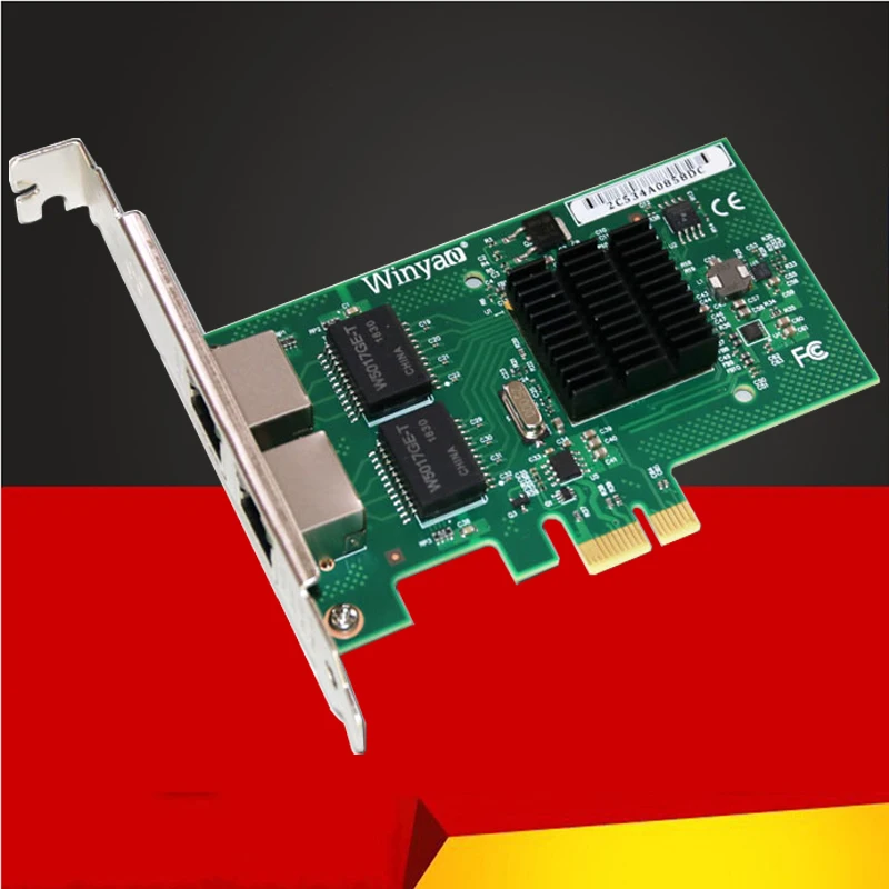 

PC Computer Gigabit Ethernet PCI Express PCI-E Network Controller Card 10/100/1000Mbps RJ45 Lan Adapter Converter ISCSI BCM5709C