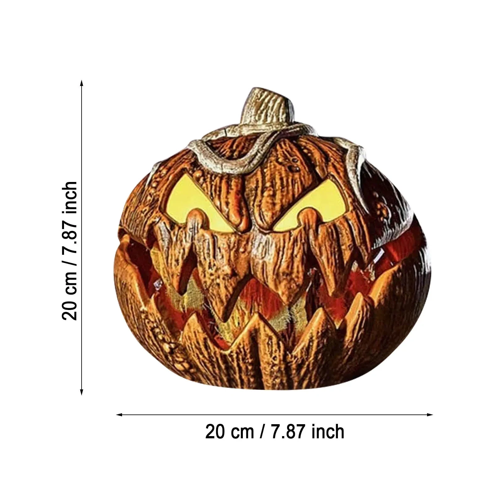 Halloween Sprachgesteuerter steigender Kürbiskopf Home Decor Outdoor Garden New Horror Ghost Ornament für gruselige Party – Detail 7