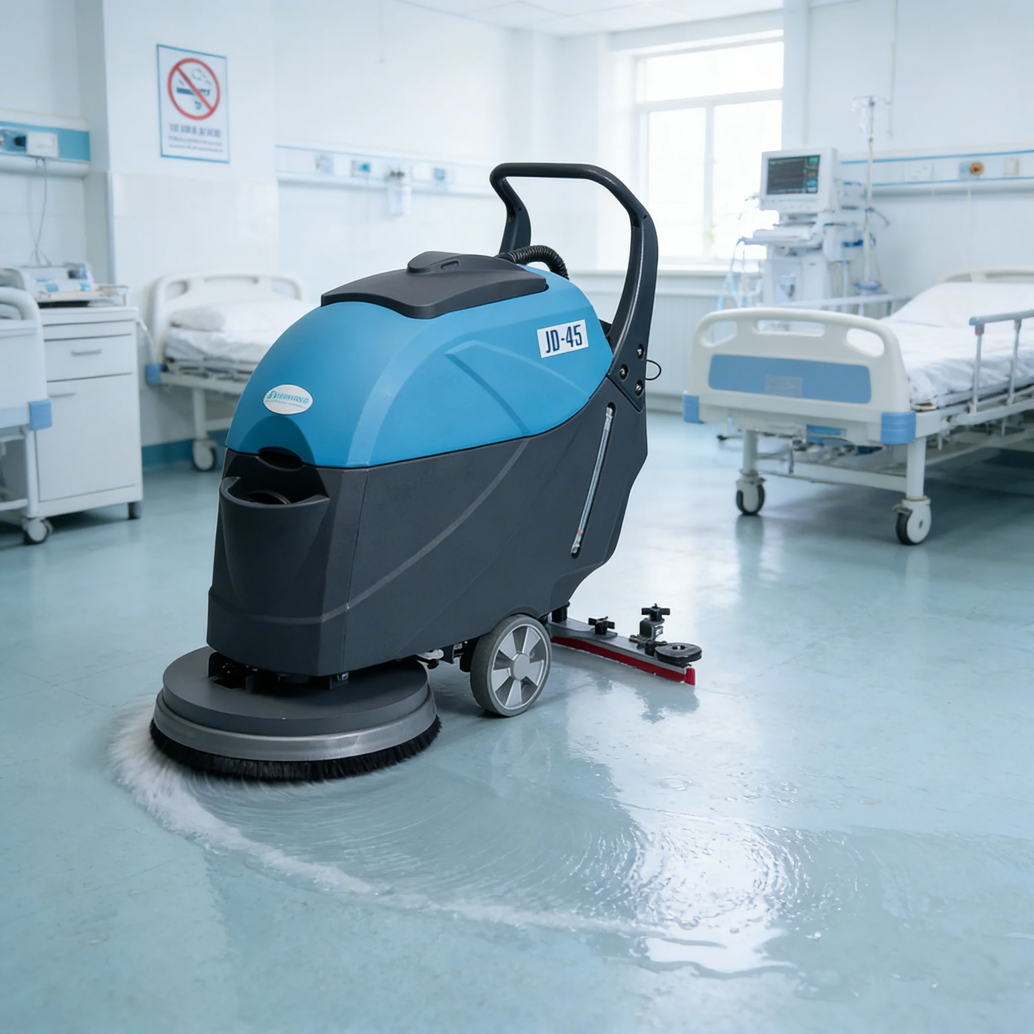 Commercial Carpet Floor Cleaning Mopping Machine Compact Industrial Electric Floor Cleaner Machine For Warehouse Office Shop