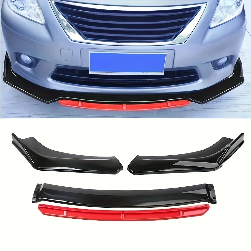 General Motors three-stage front shovel with red trim strip, front lip, small surround, front bumper, front shovel Accessories