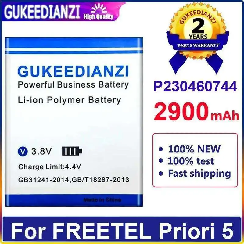 

Mobile Phone Battery 2900Mah For Freetel Priori 5 Premium Replacement P230460744 Stable