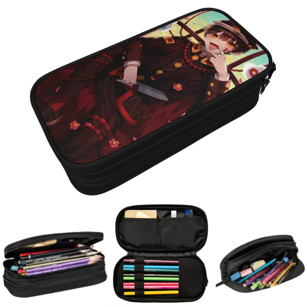 

Пенал для карандашей и ручек «Туалетный мальчик Ханако-кун» для мальчиков и девочек, подарок, коробка для ручек, сумка для канцелярских принадлежностей, держатель для ручек