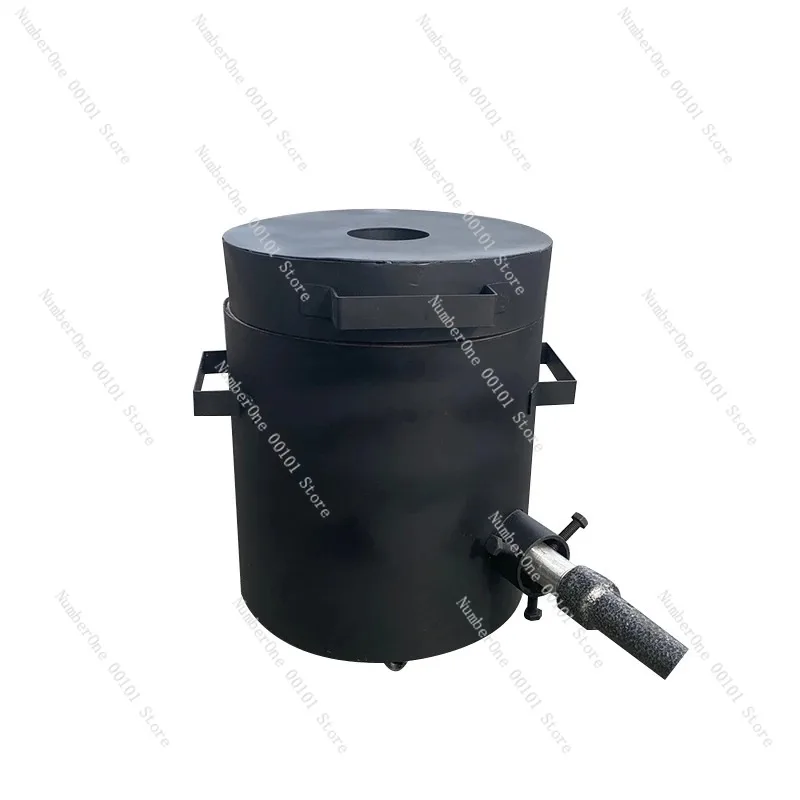 

Melting Furnace Kit Propane Graphite Crucible Tongs 1300°C Casting Refining Smelting Precious Metals Gold Silver Tin Aluminum