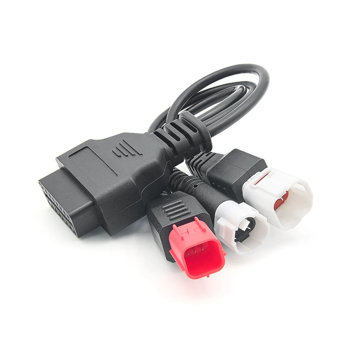 OBD2 Diagnostic Cable for Kline Euro5 Motorcycle 16 Pin to 3Pin 4Pin 6Pin OBD2 3 in 1 Diagnostic Adapter