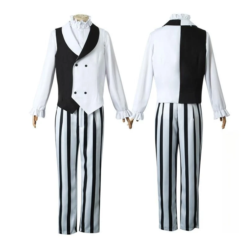 Nikolai Gogol Cosplay Costume Anime Bungee Stray Dog Season 4 Angel Men's Clothing Decline Halloween Party Coat Cloak Uniform