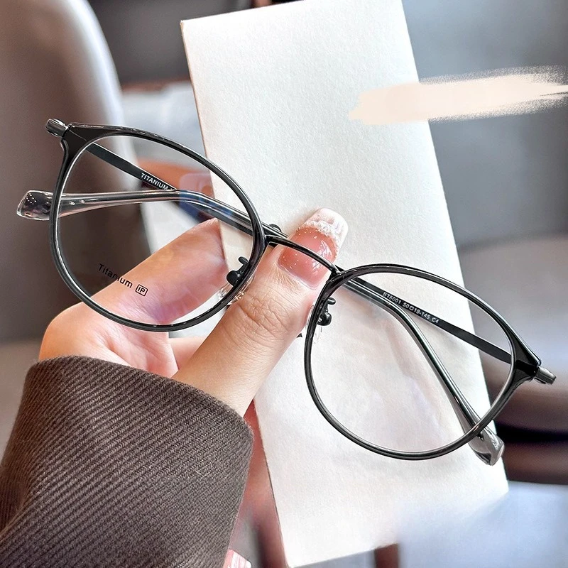 

Fashion Exquisite Details Round Acetate Fashion glasses frame men women Myopia Presbyopia prescription Lenses attachment eyewear