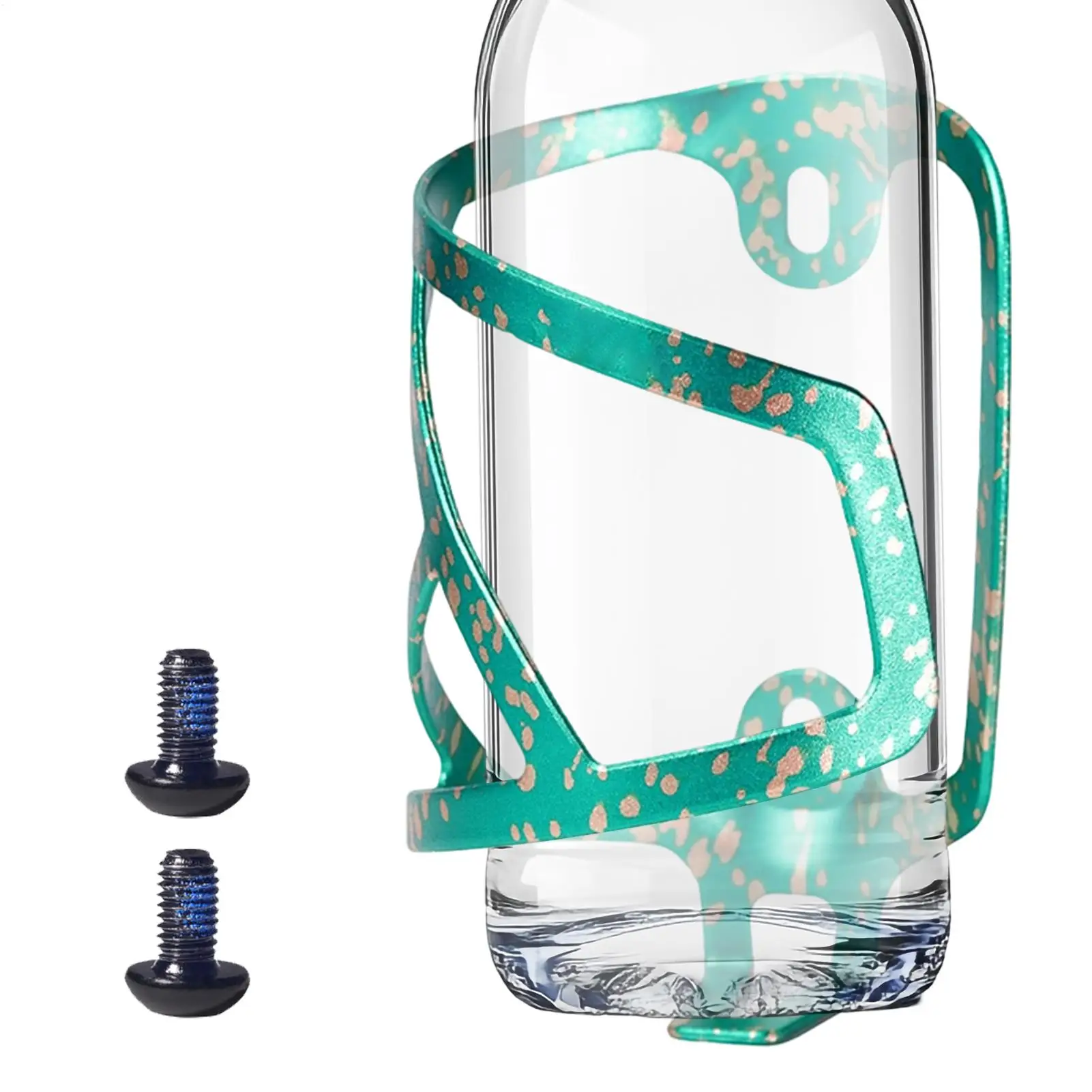 

Bike Water Bottle Cage Aluminum Alloy Water Bottle Rack Cup Holder for Road Tour Long Distance Cycling Outdoor Daily Commute