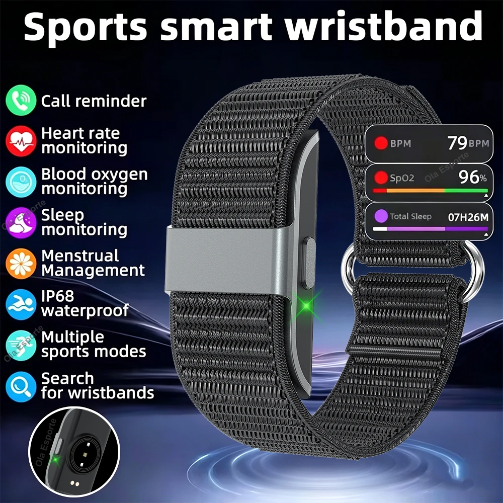 

New Waterproof AI Health Bracelet Heart Rate Blood Pressure Monitor Call Reminder Smart Watch Sport Band Fitness Tracker HT30