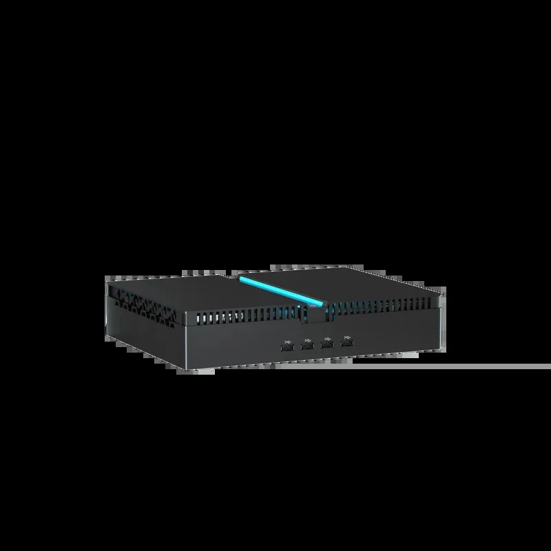 13th I-ntel Core I9-13900F 24 core 2 slot DDR5 computer da gioco 4USB4.0 2 * RJ45 LAN 3DP + HD Mini computer desktop SSD/HDD