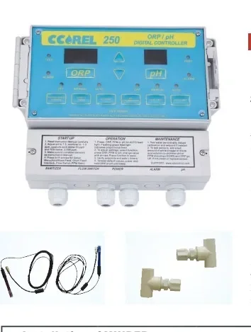 

For 2 Controller Equipment, 4 Chemical Sensors And 8 Dosing Pumps