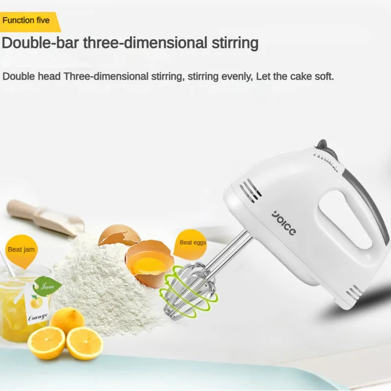 Electric egg beater Household handheld 7-speed mixer Portable egg beater