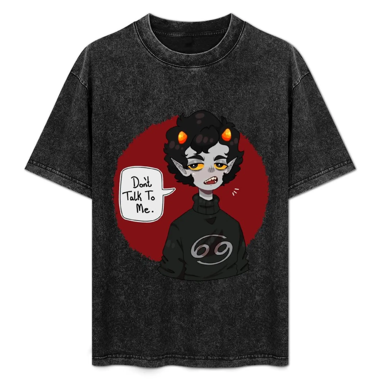 

Homestuck Karkat Vantas - Don_t Talk To Me T-Shirt new gifts and t-shirts croswit shirt man heavyweight t shirts for men