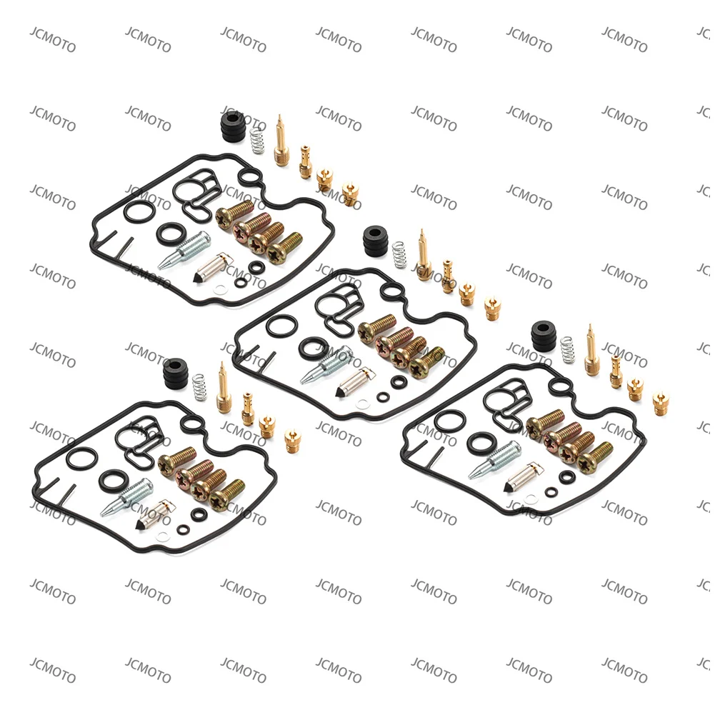 4 Sets For Yamaha FZX250 Zeal 3YX Four-Cylinder Carburetor Carb Repair Rebuild Kits